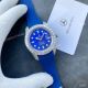 Top Replica Rolex Submariner Iced Out Diamond Watches 40mm Gold Case Blue Rubber Strap (4)_th.jpg